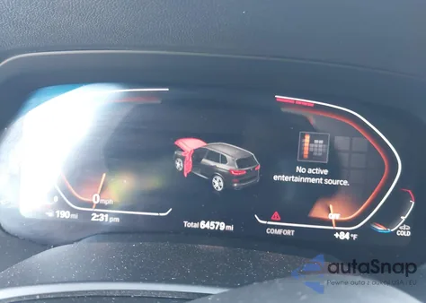 2019 BMW X5 xDrive50I z USA, uszkodzony, nr VIN 5UXJU2C55KLN67929